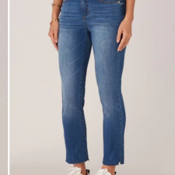 Democracy Jeans, Absolution High Rise Raw Hem Vintage Skinny Jeans - Picture 9 of 9